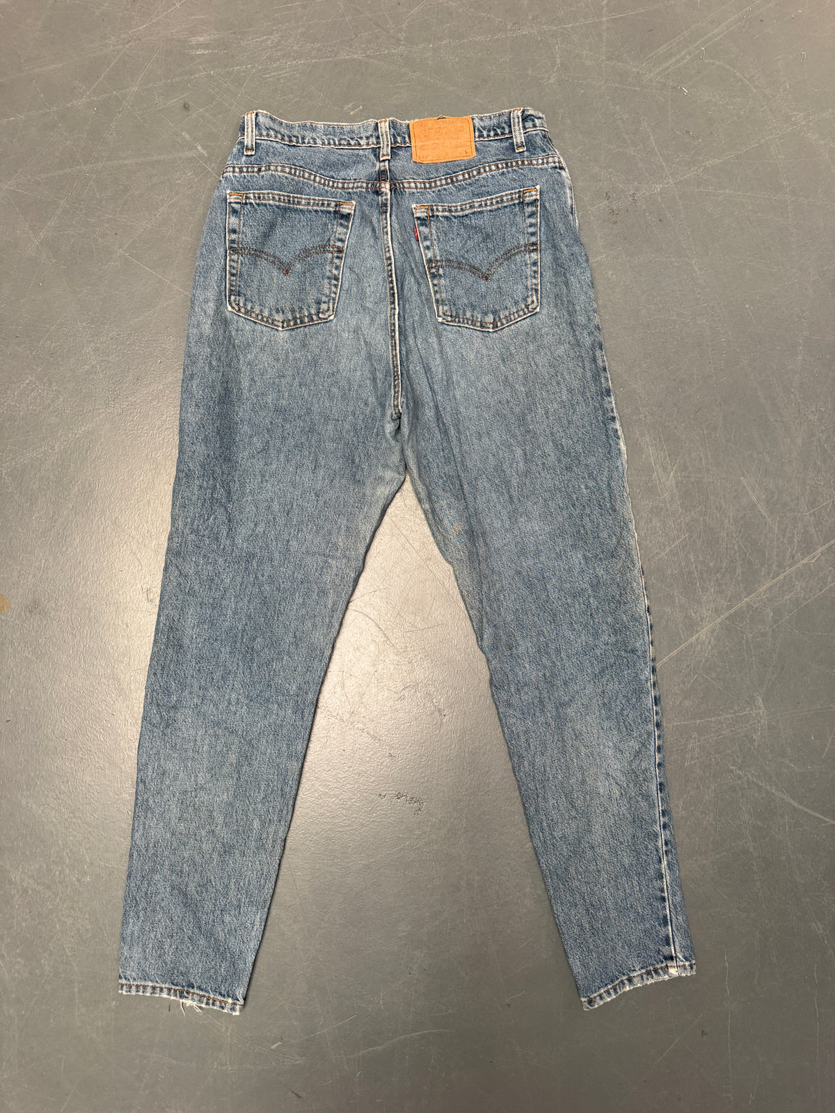 Vintage Ladies Levis High Waisted Denim 90s Made Jean - W 30 L 32 - HW202