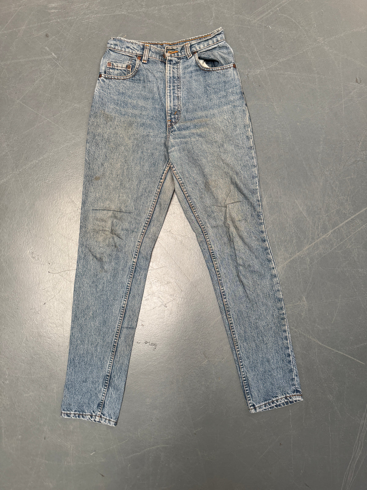 Vintage Ladies Levis High Waisted Denim 90s Made Jean - W 36 L 32 - HW204