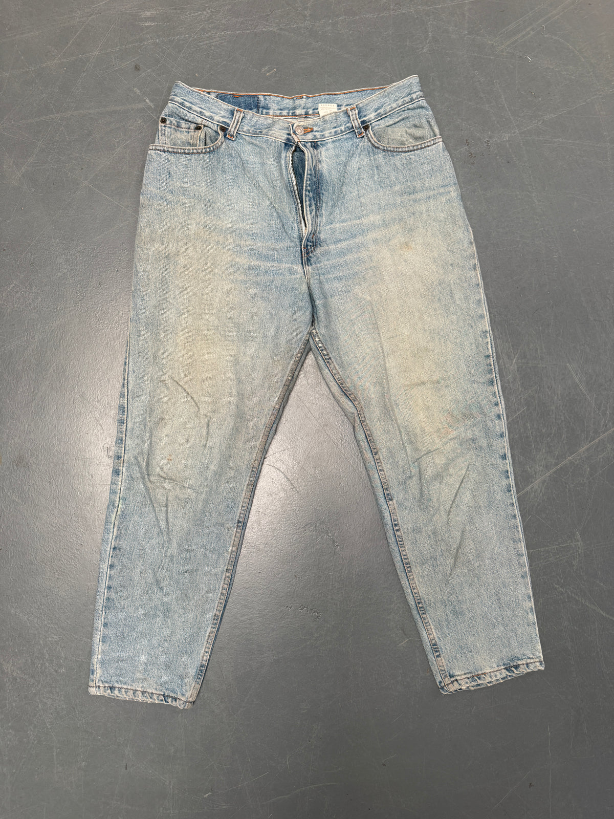 Vintage Ladies Levis High Waisted Denim 90s Made Jean - W 32 L 28 - HW205