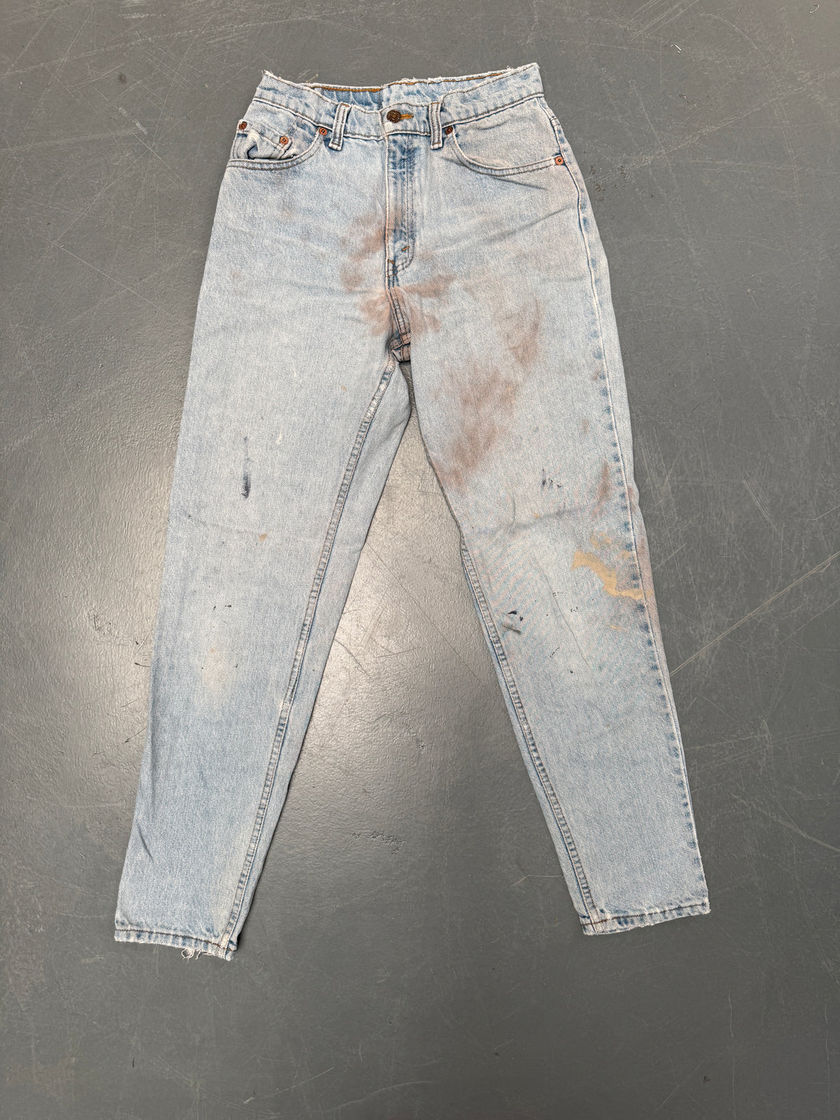 Vintage Ladies Levis High Waisted Denim 90s Made Jean - W 26 L 30 - HW208