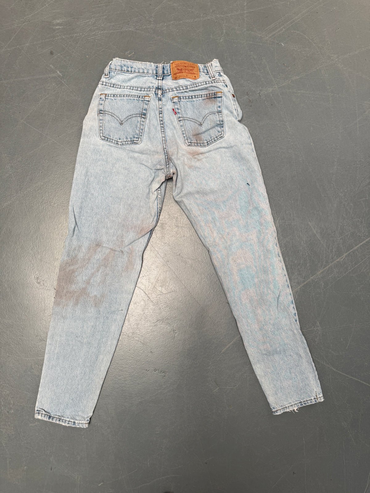 Vintage Ladies Levis High Waisted Denim 90s Made Jean - W 26 L 30 - HW208