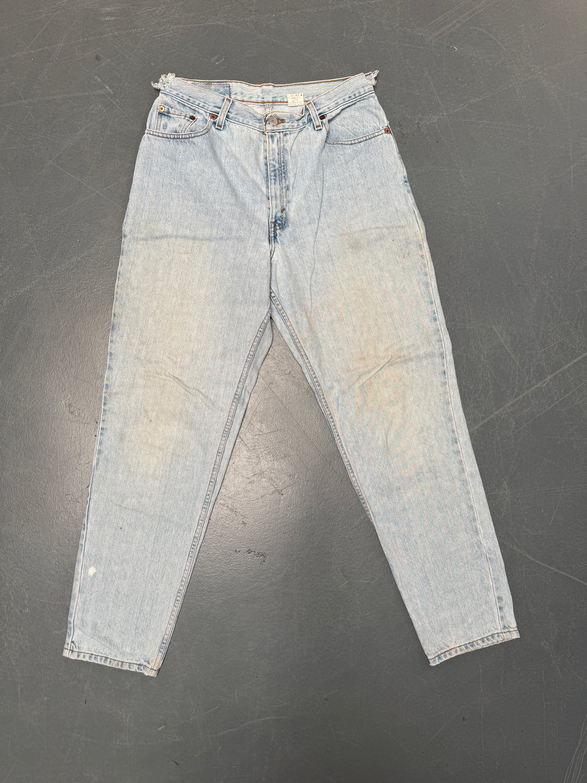 Vintage Ladies Levis High Waisted Denim 90s Made Jean - W 30 L 31 - HW209
