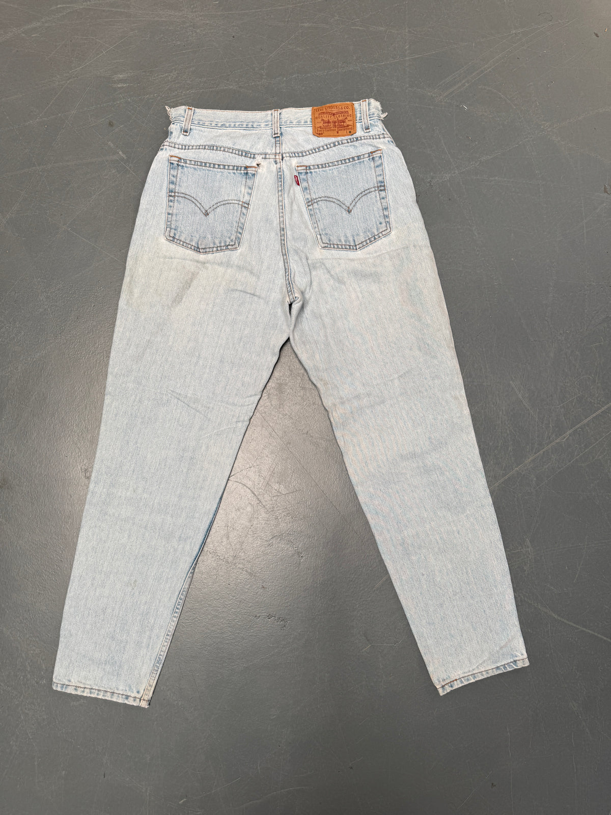 Vintage Ladies Levis High Waisted Denim 90s Made Jean - W 30 L 31 - HW209