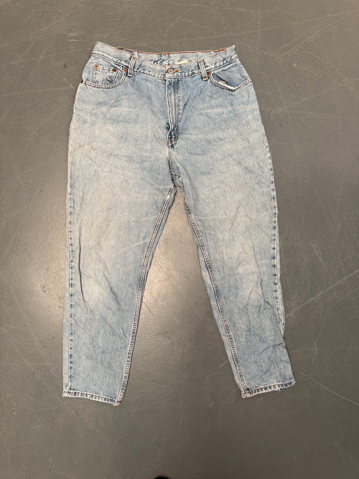 Vintage Ladies Levis High Waisted Denim 90s Made Jean - W 32 L 28 - HW212