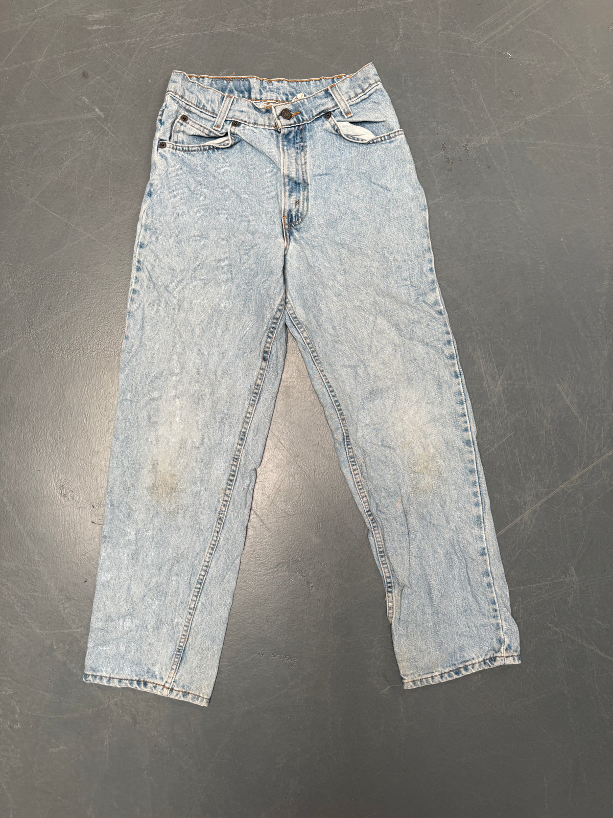 Vintage Ladies Levis High Waisted Denim 90s Made Jean - W 24 L 28 - HW214
