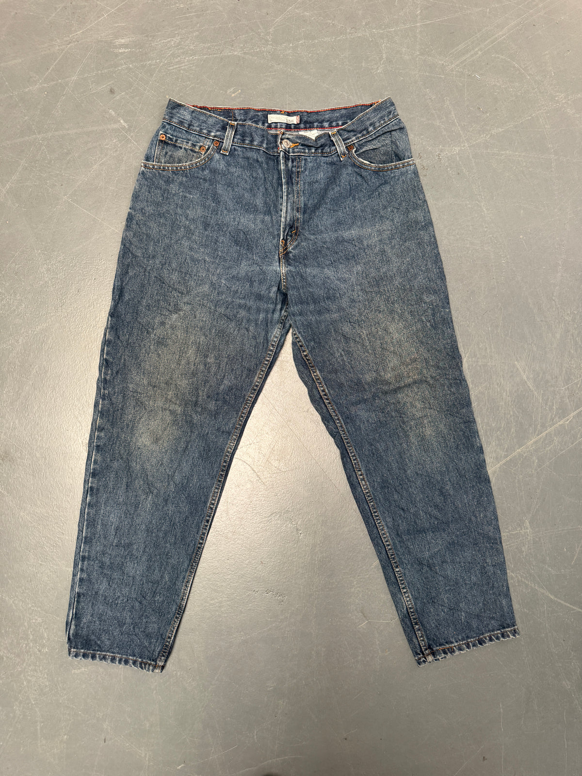 Vintage Ladies Levis High Waisted Denim 90s Made Jean - W 32 L 29 - HW215