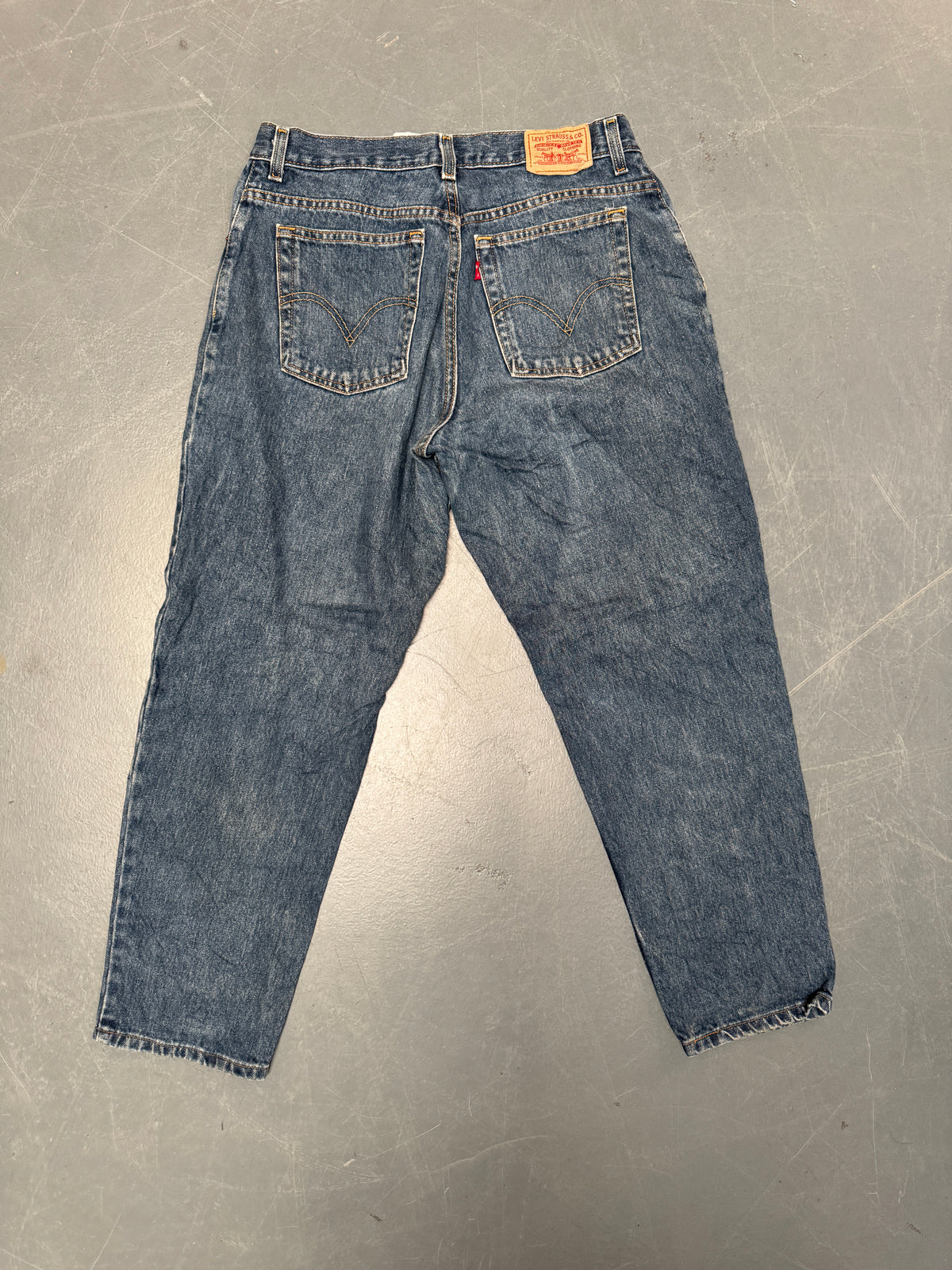 Vintage Ladies Levis High Waisted Denim 90s Made Jean - W 32 L 29 - HW215