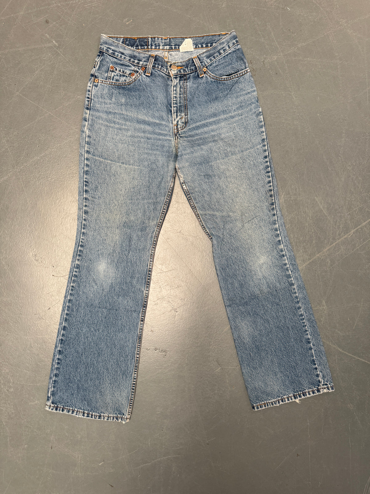 Vintage Ladies Levis High Waisted Denim 90s Made Jean - W 28 L 29 - HW220