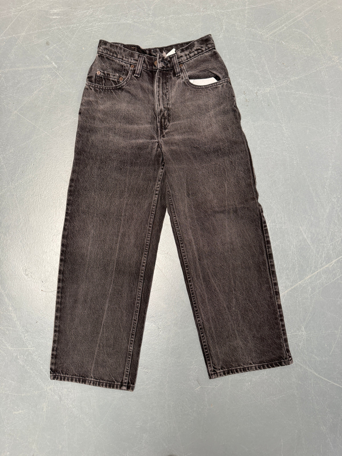 Vintage Ladies Levis High Waisted Denim 90s Made Jean - W 24 L 26 - HW222