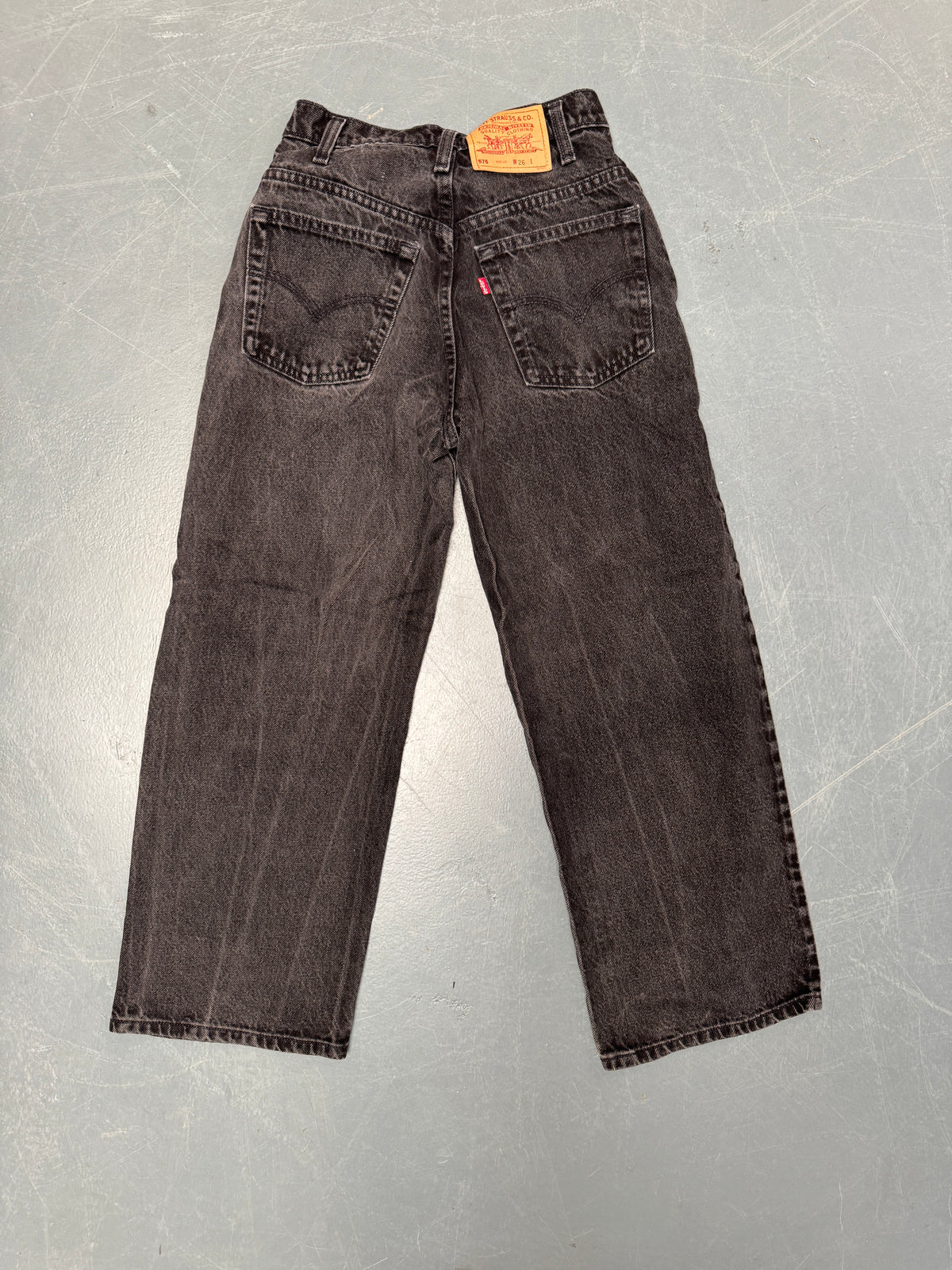 Vintage Ladies Levis High Waisted Denim 90s Made Jean - W 24 L 26 - HW222
