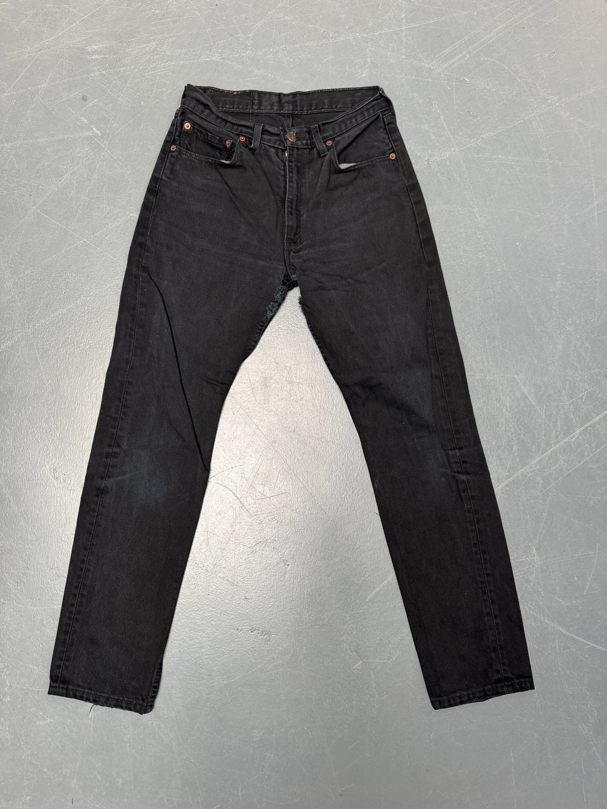 Vintage Ladies Levis High Waisted Denim 90s Made Jean - W 36 L 30 - HW223