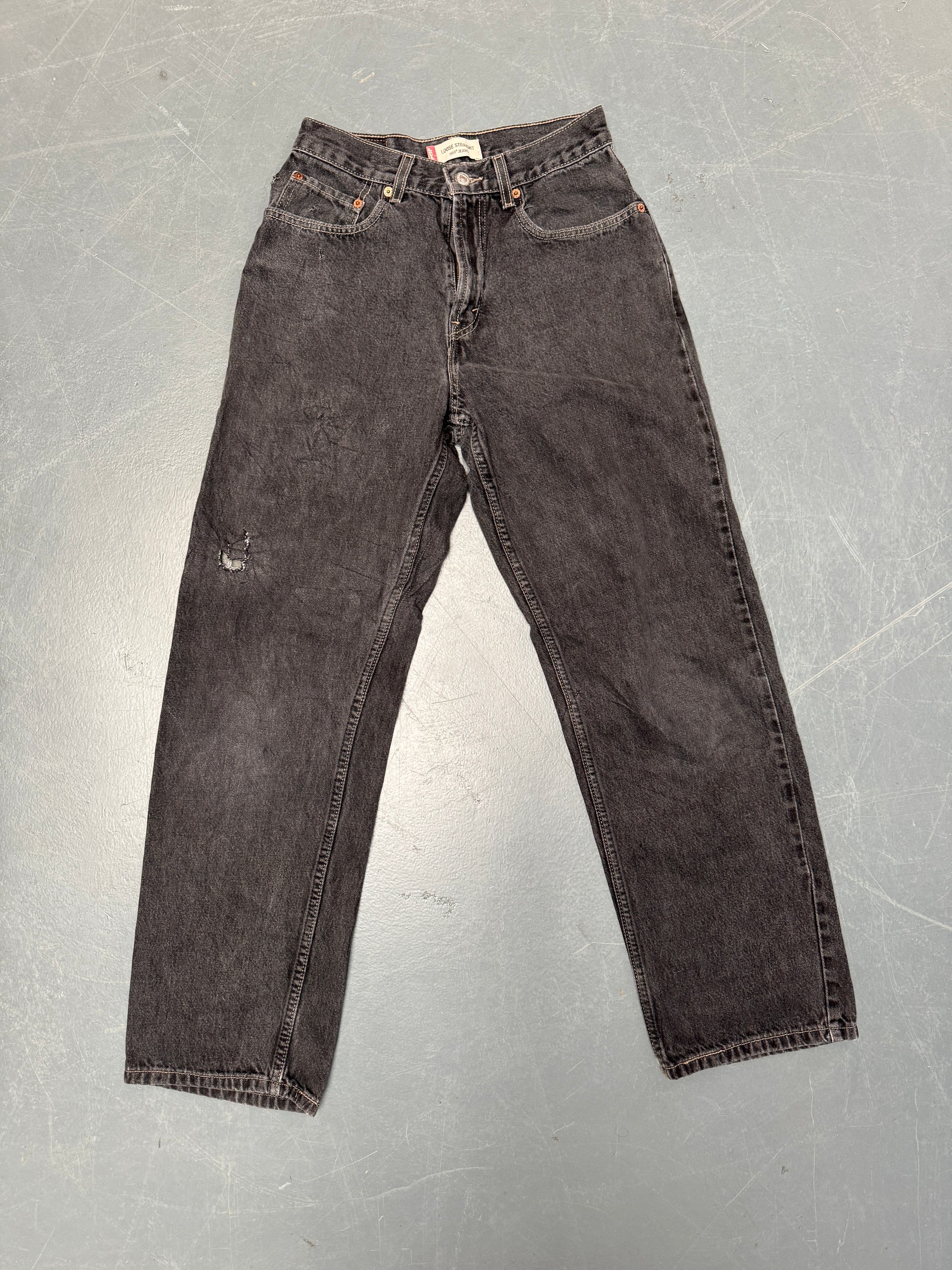 Vintage Ladies Levis High Waisted Denim 90s Made Jean - W 26 L 31 - HW225