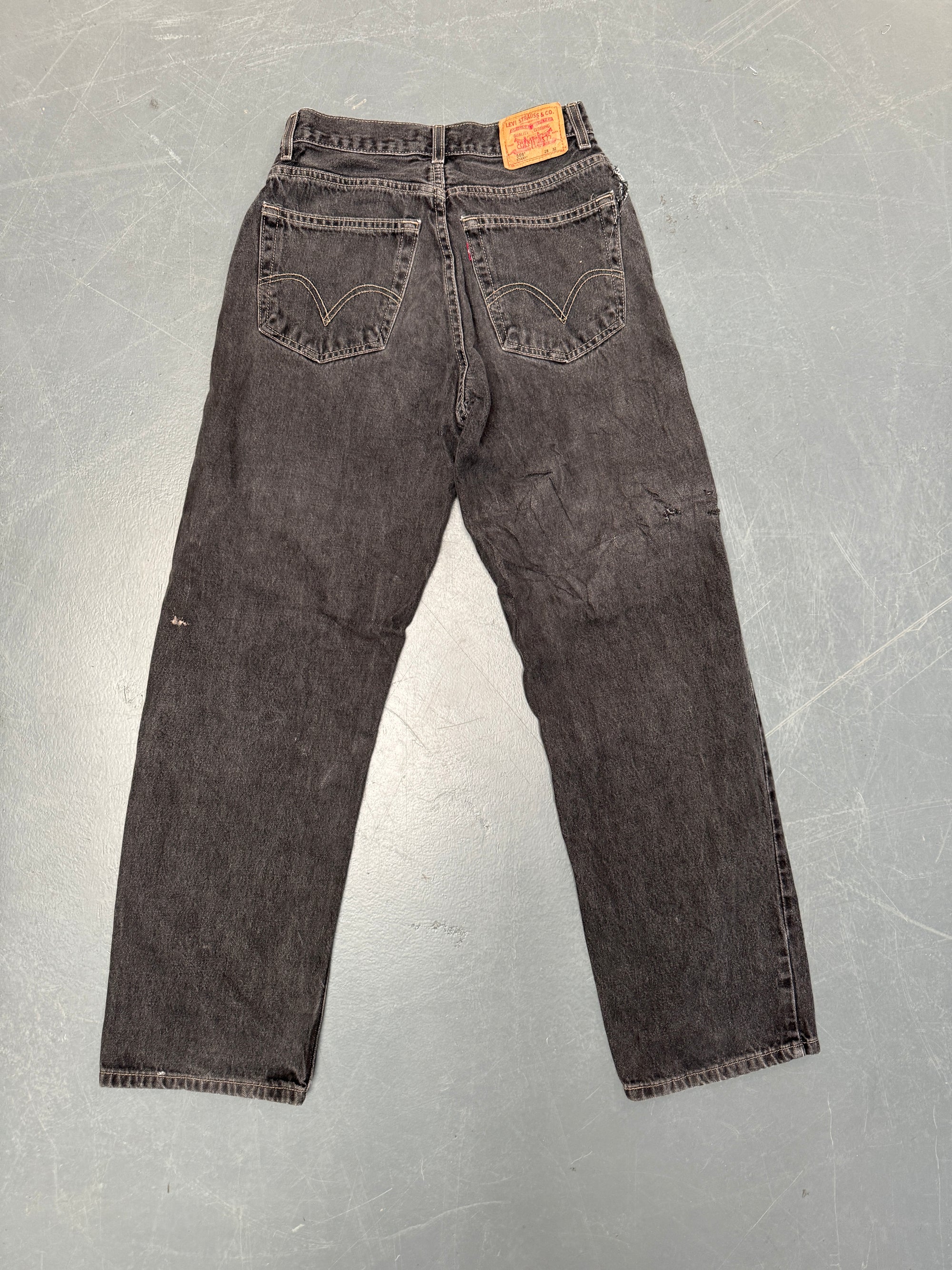 Vintage Ladies Levis High Waisted Denim 90s Made Jean - W 26 L 31 - HW225