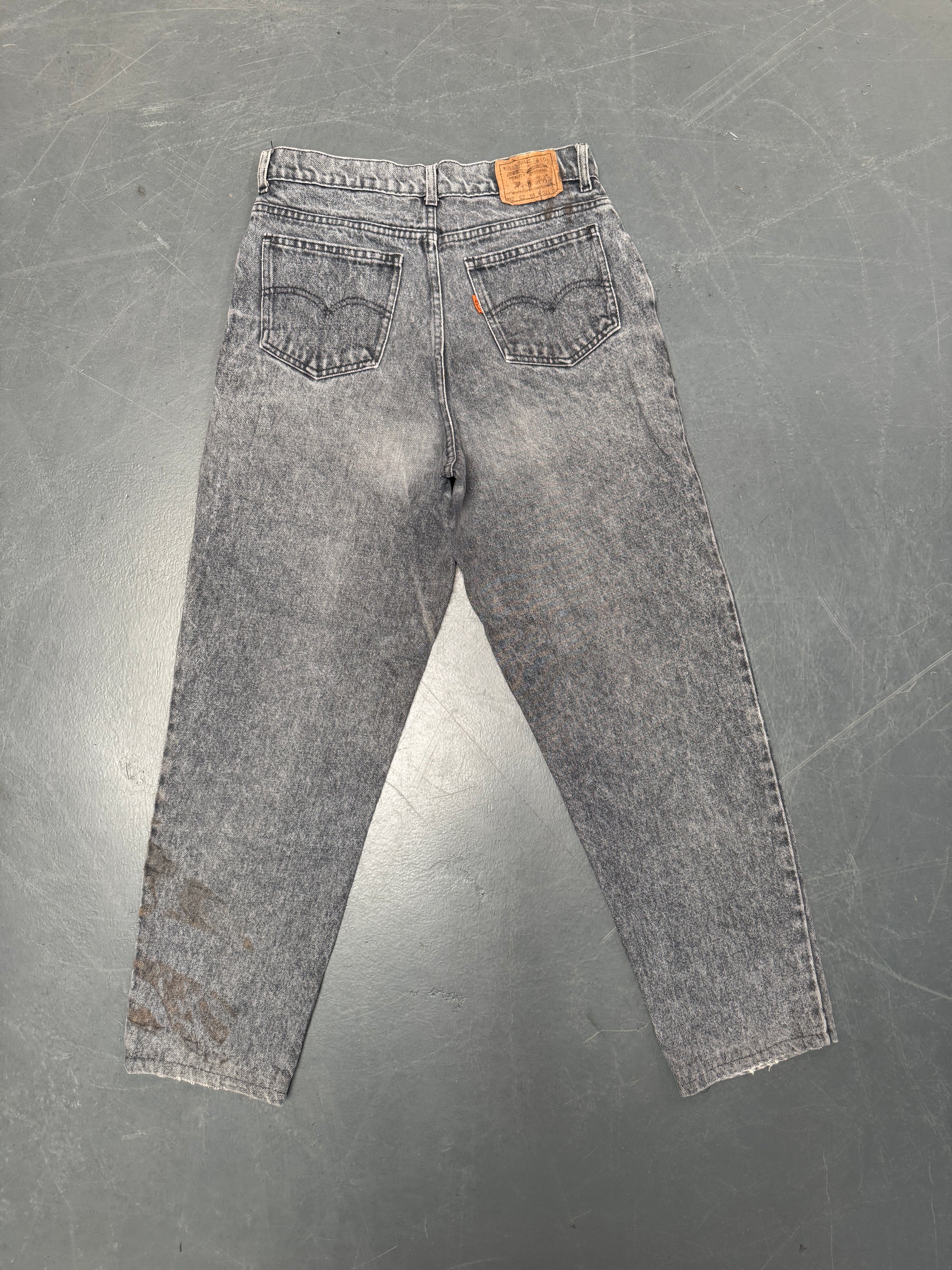 Vintage Ladies Levis High Waisted Denim 90s Made Jean - W 28 L 29 - HW228