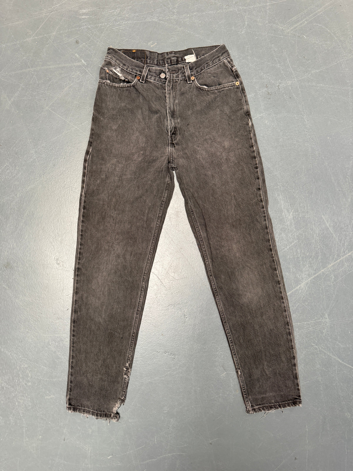Vintage Ladies Levis High Waisted Denim 90s Made Jean - W 28 L 30 - HW229