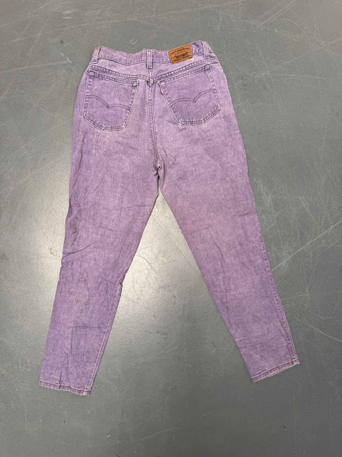 Vintage Ladies Levis High Waisted Denim 90s Made Jean - W 30 L 29 - HW231