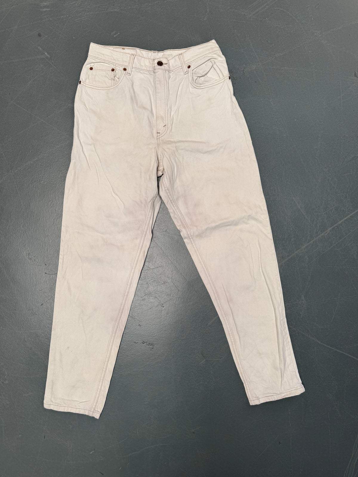 Vintage Ladies Levis High Waisted Denim 90s Made Jean - W 28 L 30 - HW232