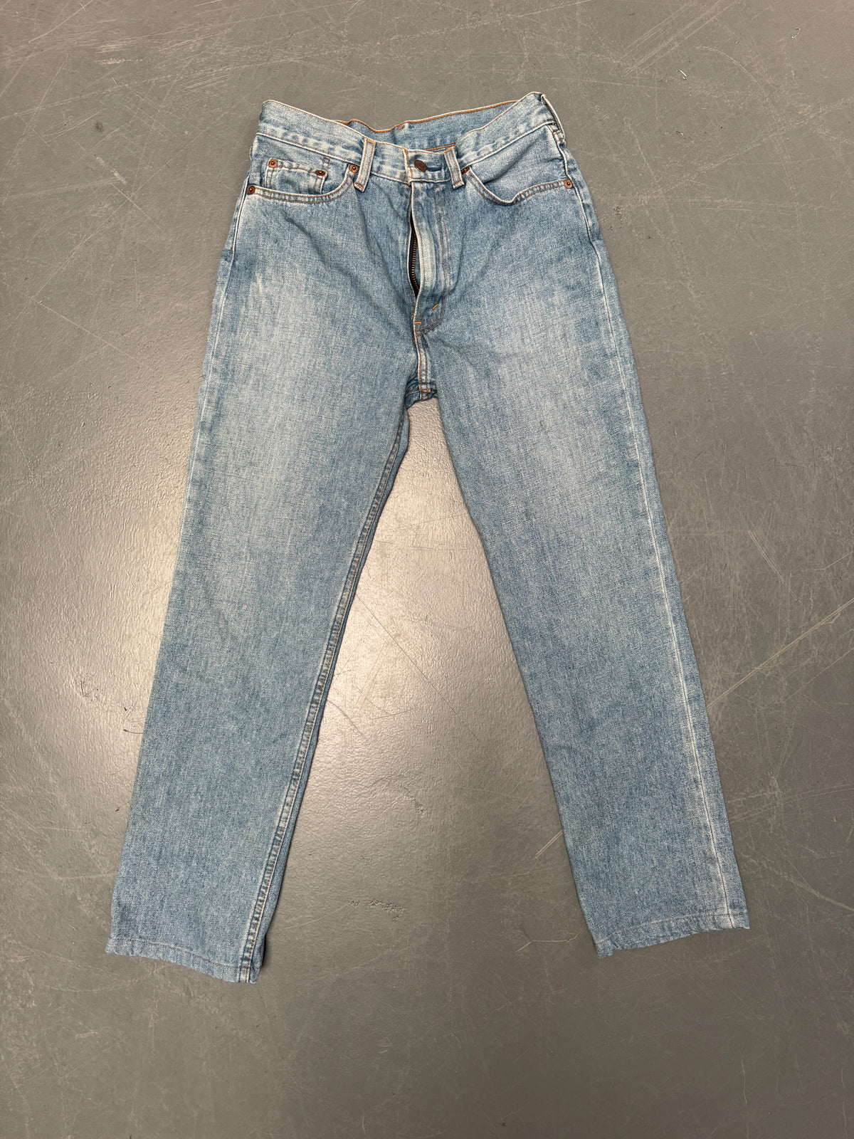 Vintage Ladies Levis High Waisted Denim 90s Made Jean - W 26 L 28 - HW235