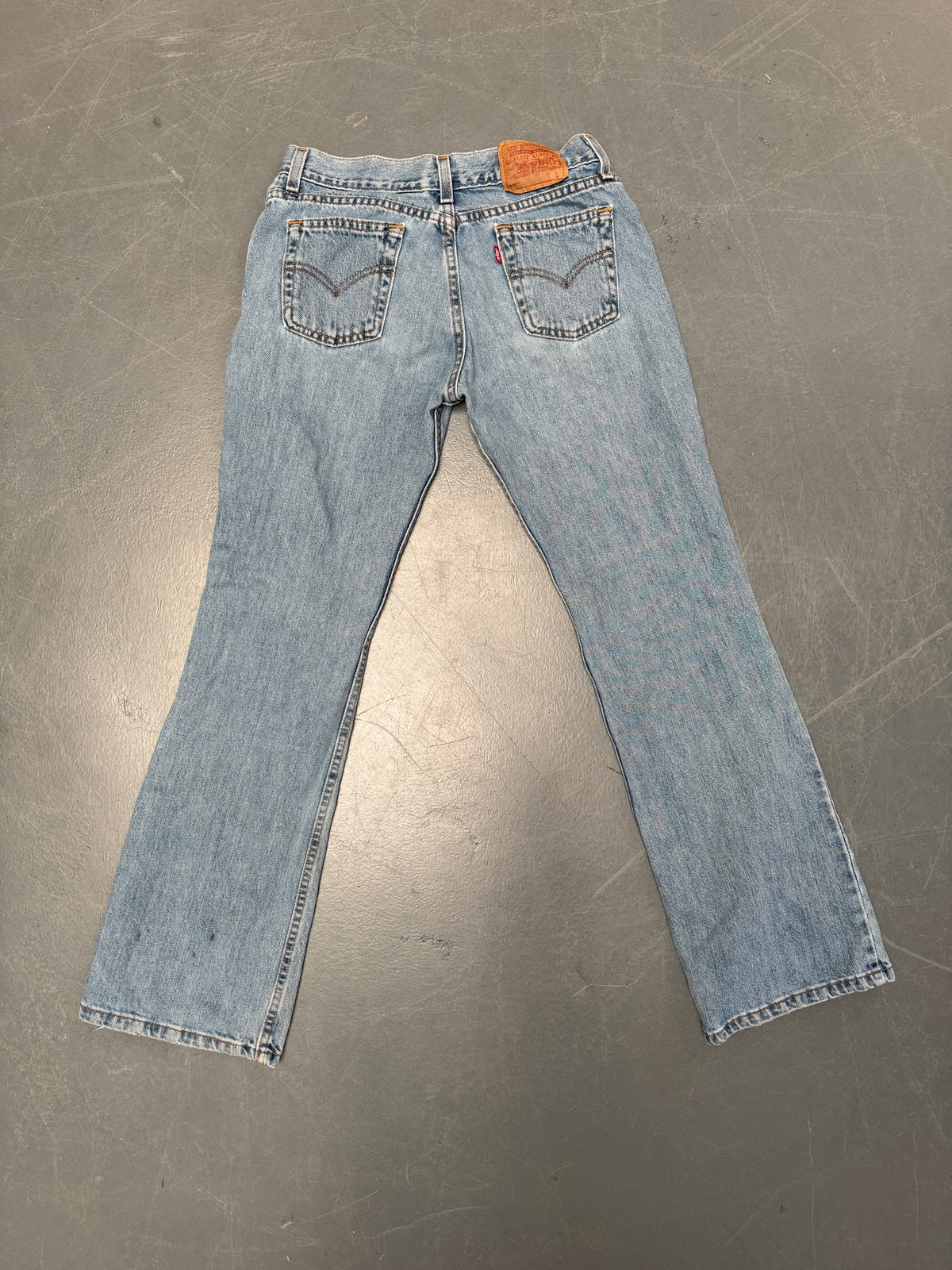Vintage Ladies Levis High Waisted Denim 90s Made Jean - W 28 L 30 - HW236