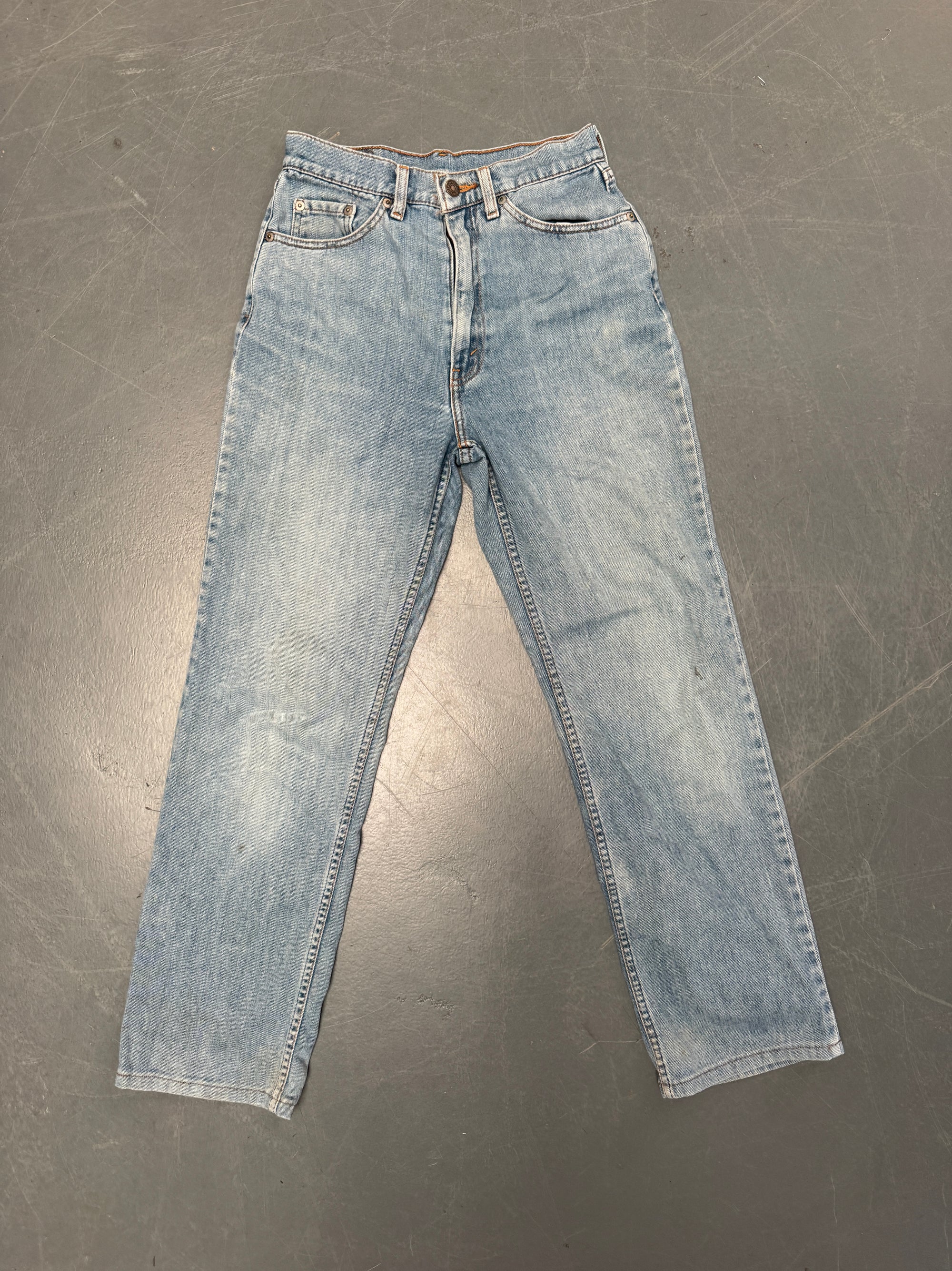 Vintage Ladies Levis High Waisted Denim 90s Made Jean - W 26 L 29 - HW239