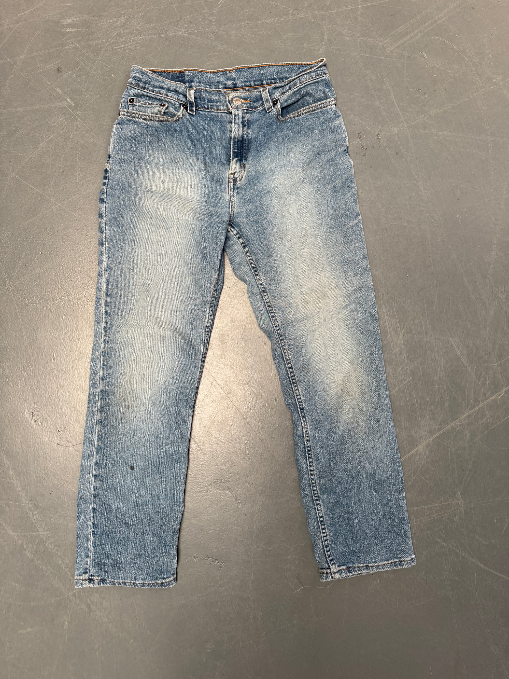 Vintage Ladies Levis High Waisted Denim 90s Made Jean - W 30 L 28 - HW240