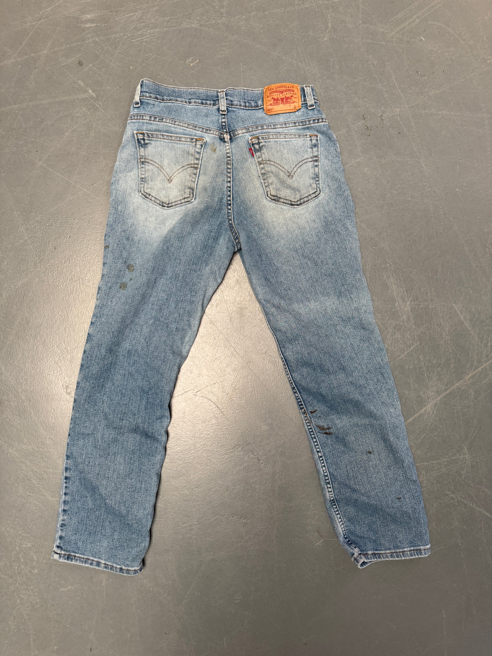 Vintage Ladies Levis High Waisted Denim 90s Made Jean - W 30 L 28 - HW240