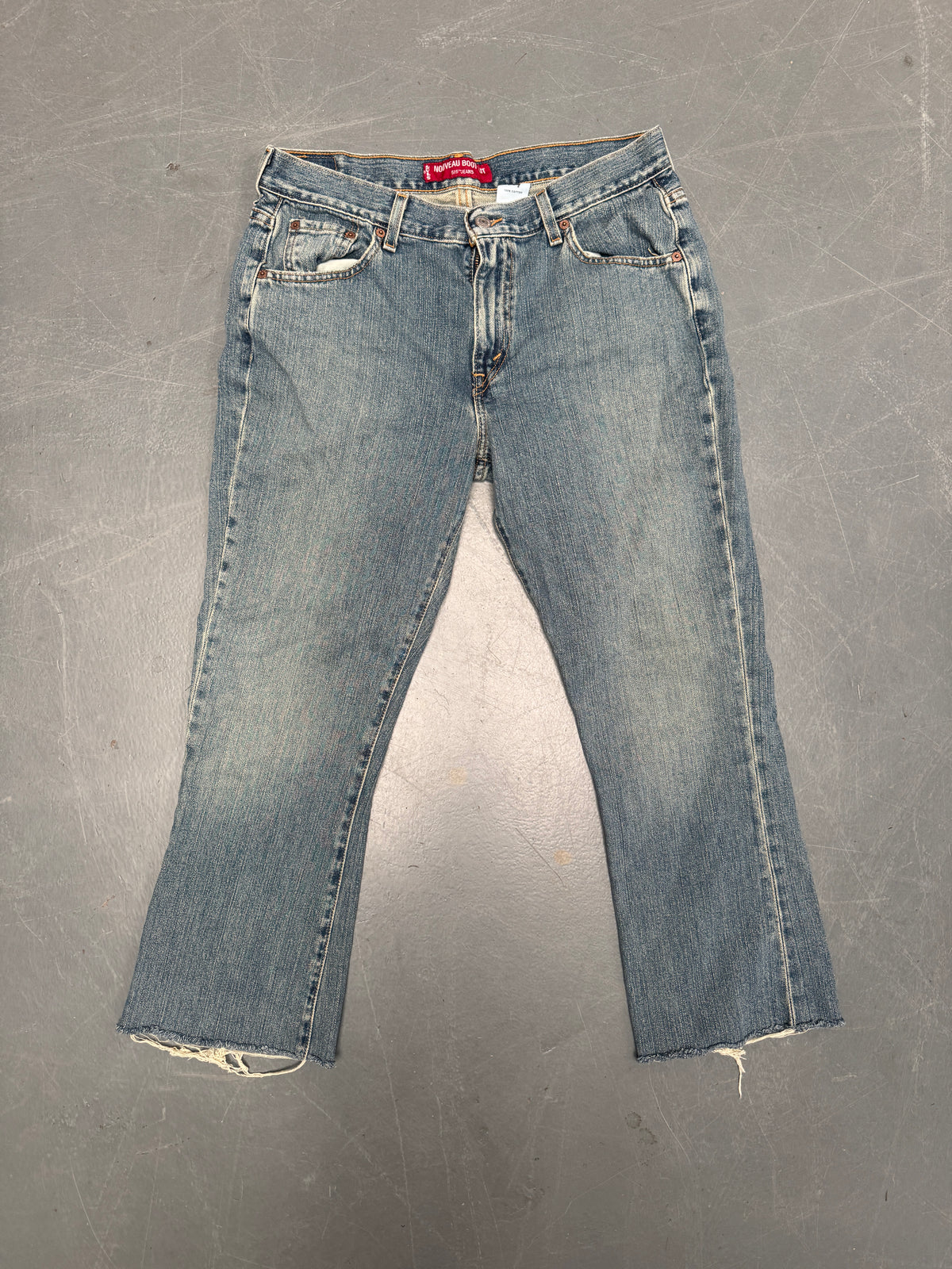 Vintage Ladies Levis High Waisted Denim 90s Made Jean - W 32 L 25 - HW243
