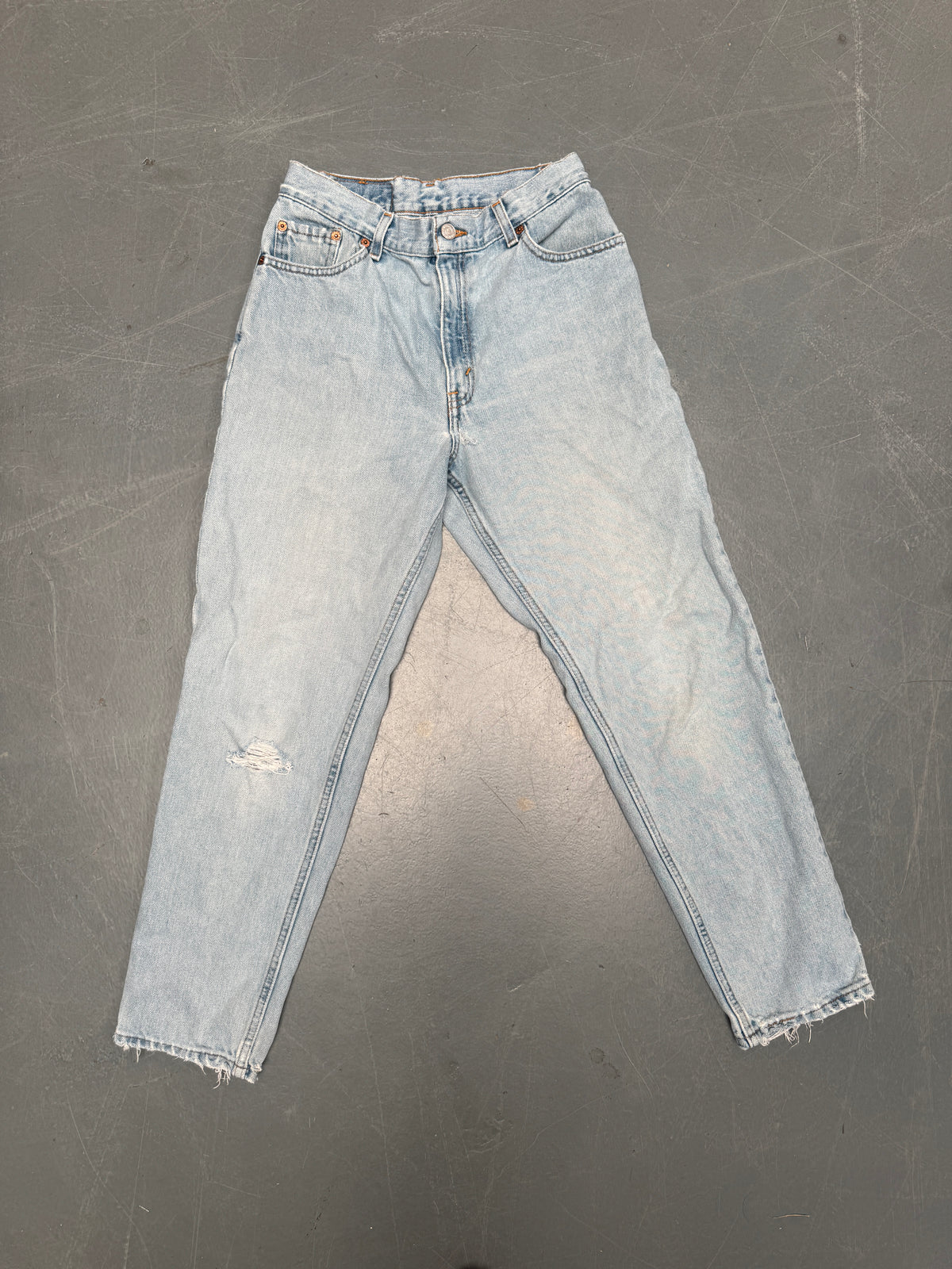 Vintage Ladies Levis High Waisted Denim 90s Made Jean - W 26 L 27 - HW247