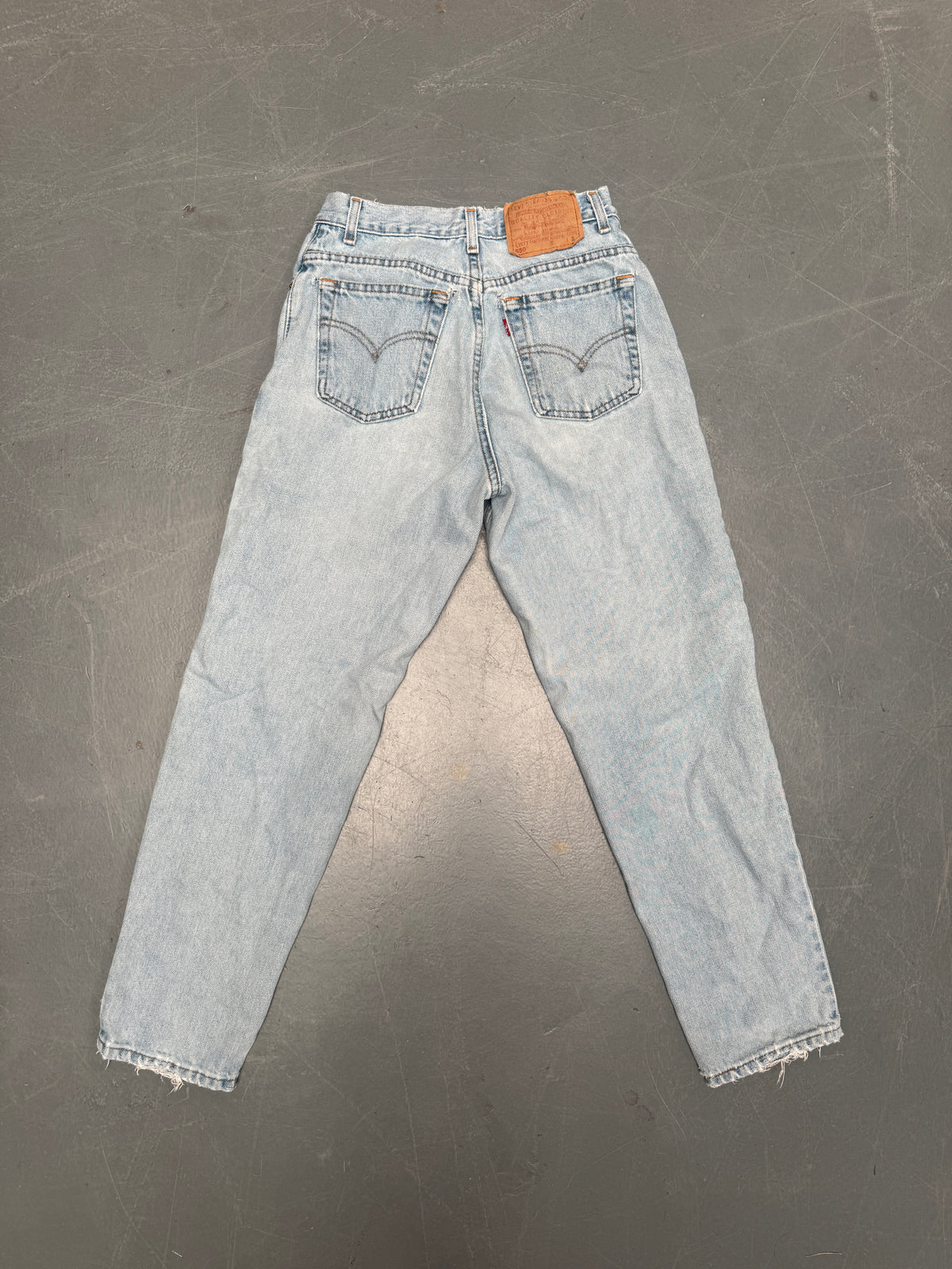 Vintage Ladies Levis High Waisted Denim 90s Made Jean - W 26 L 27 - HW247