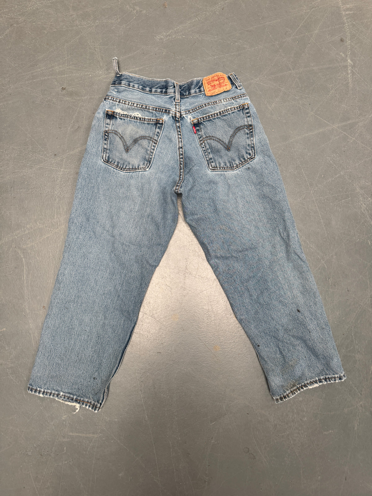 Vintage Ladies Levis High Waisted Denim 90s Made Jean - W 26 L 25 - HW248