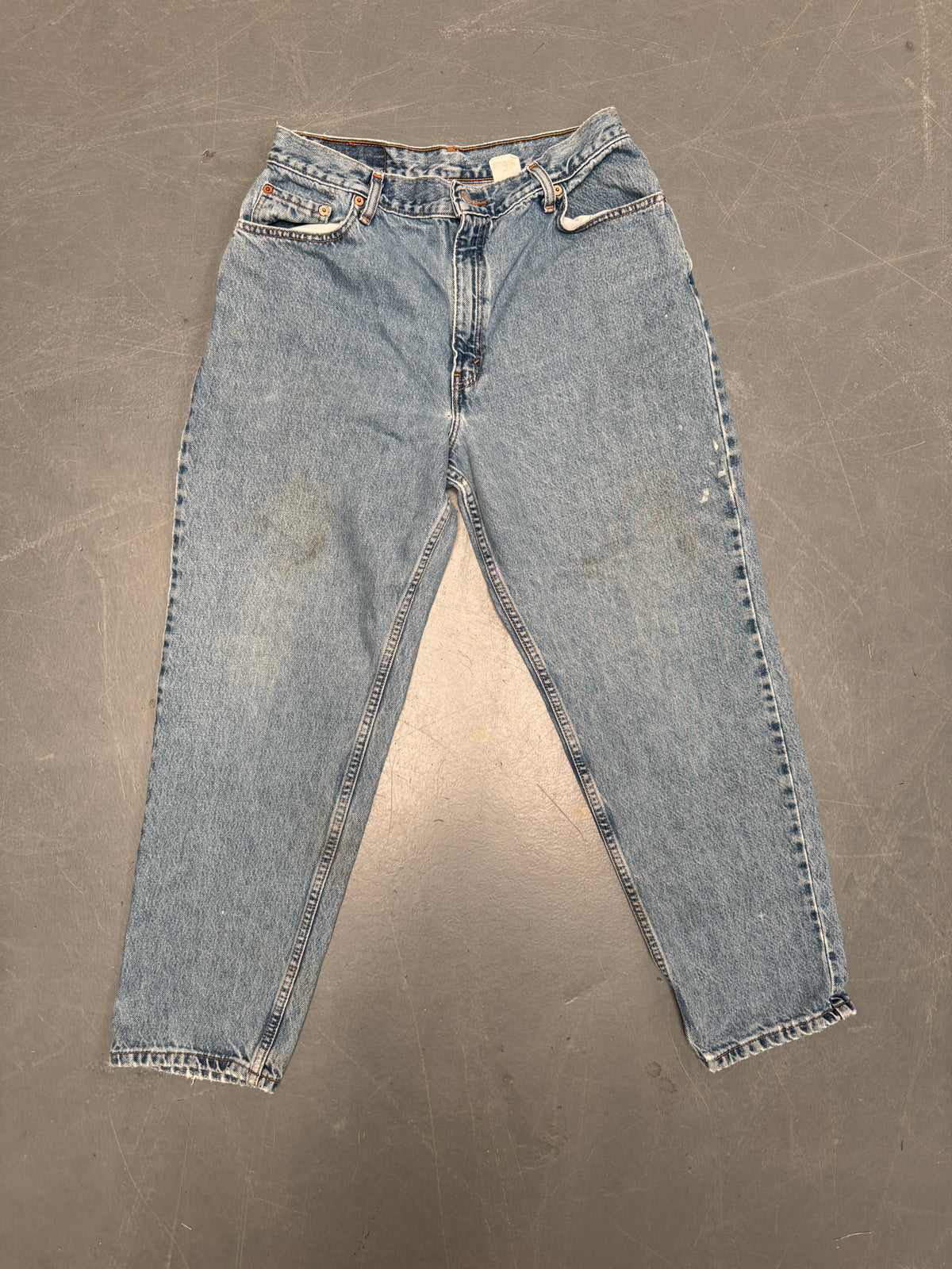 Vintage Ladies Levis High Waisted Denim 90s Made Jean - W 28 L 27 - HW249