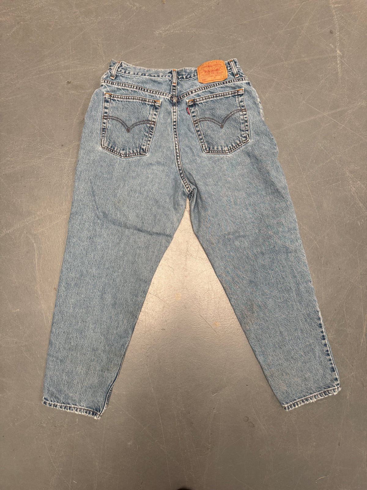 Vintage Ladies Levis High Waisted Denim 90s Made Jean - W 28 L 27 - HW249