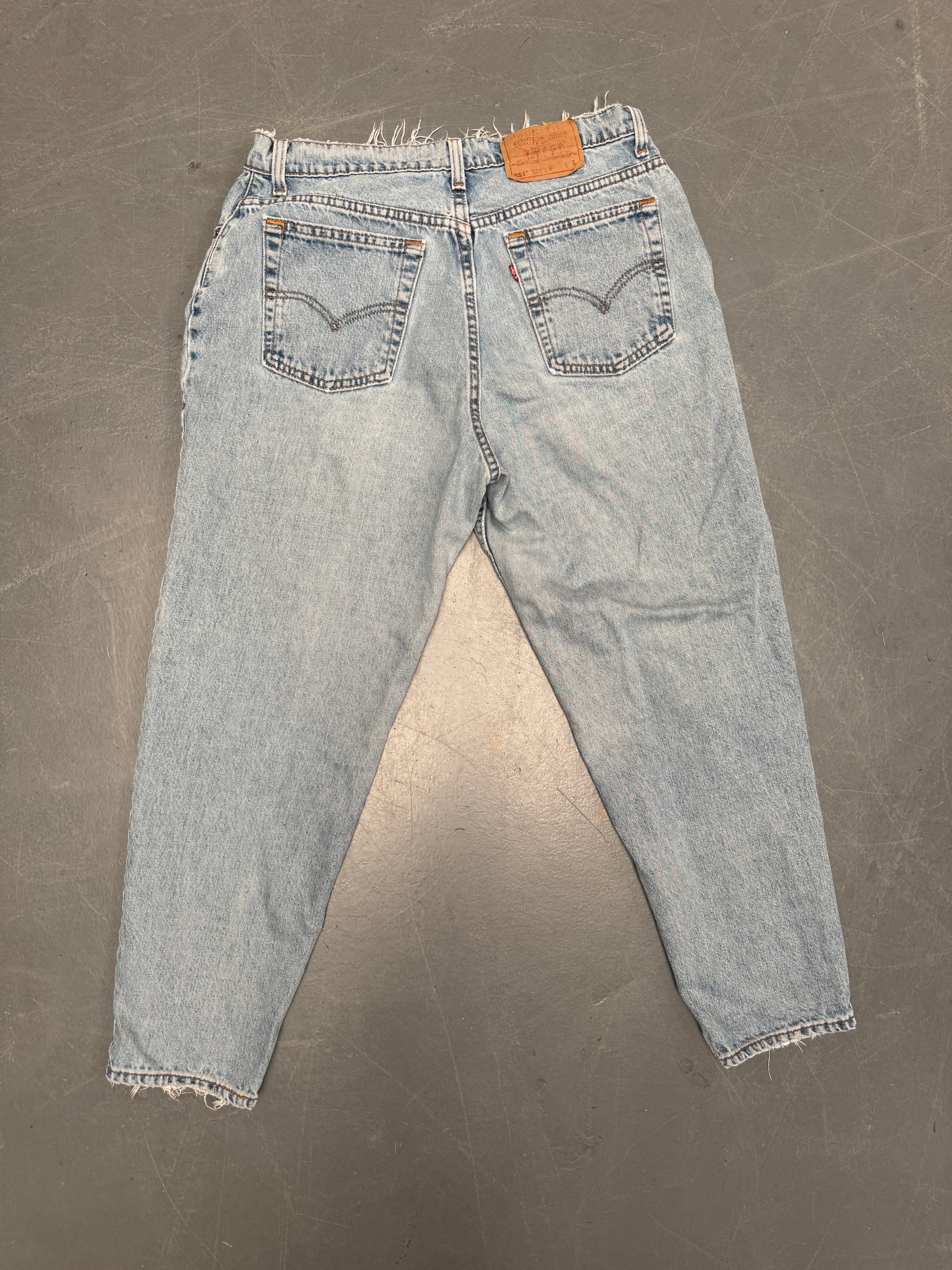 Vintage Ladies Levis High Waisted Denim 90s Made Jean - W 33 L 28 - HW251