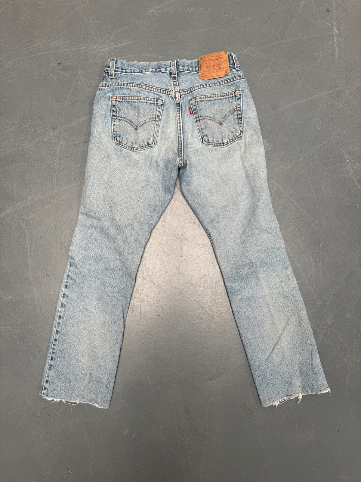 Vintage Ladies Levis High Waisted Denim 90s Made Jean - W 30 L 28 - HW252