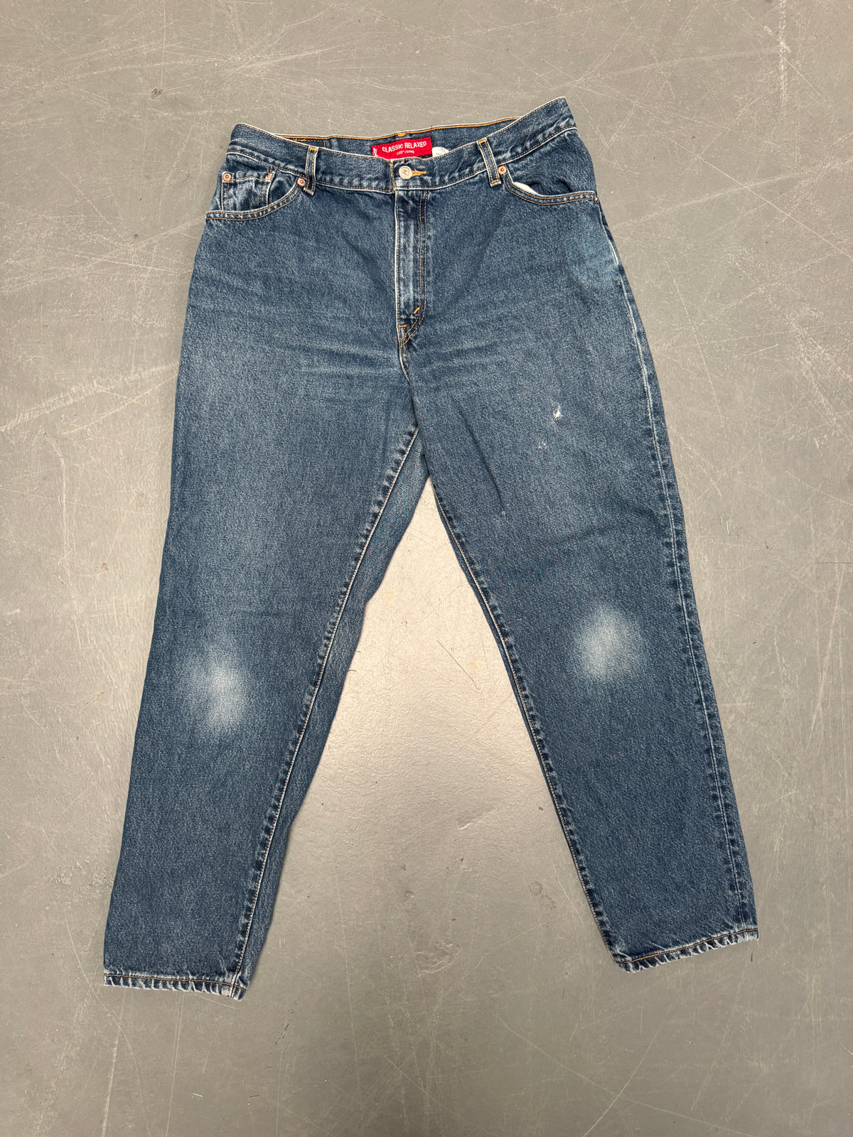 Vintage Ladies Levis High Waisted Denim 90s Made Jean - W 33 L 30 - HW255