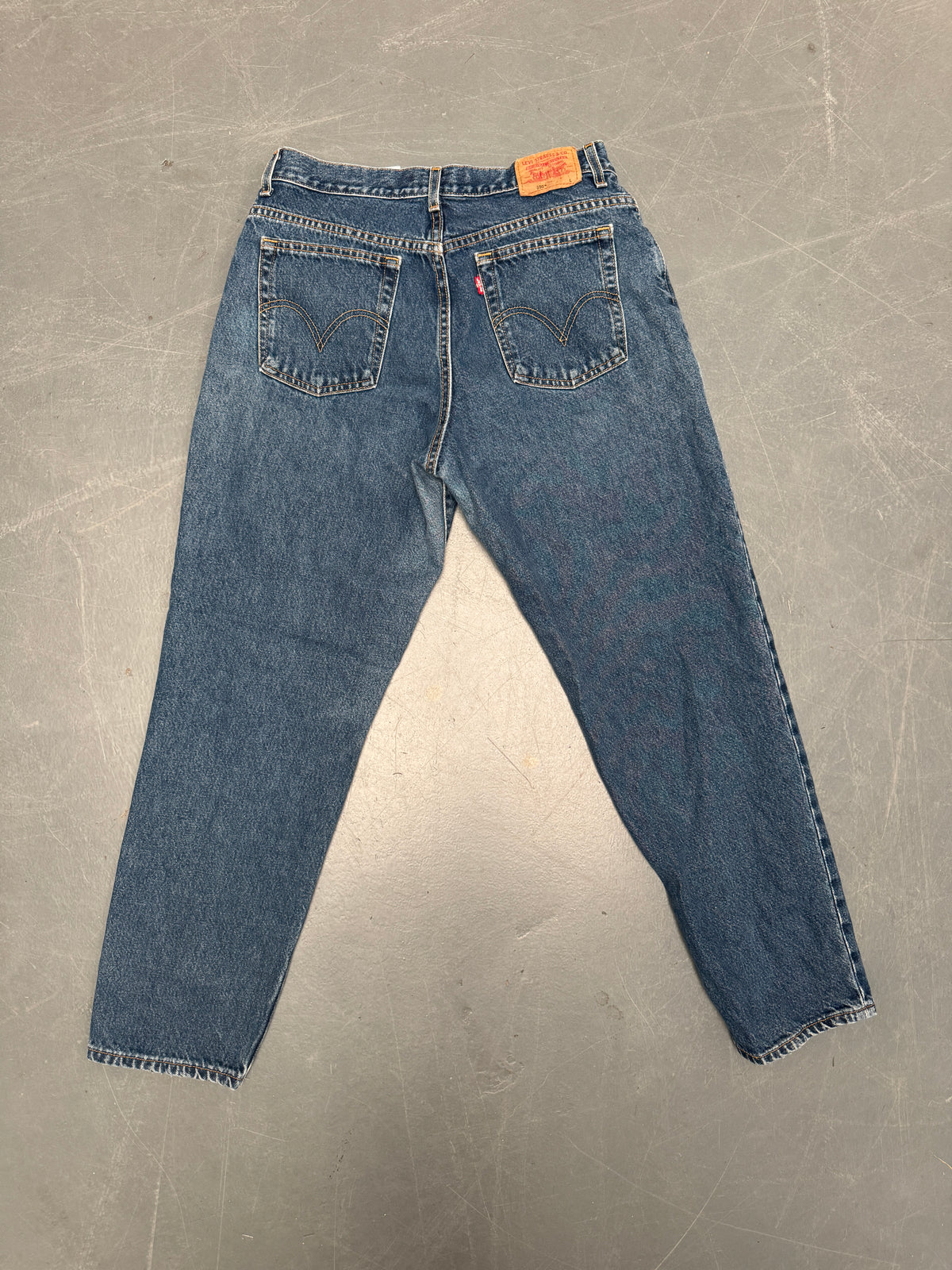 Vintage Ladies Levis High Waisted Denim 90s Made Jean - W 33 L 30 - HW255