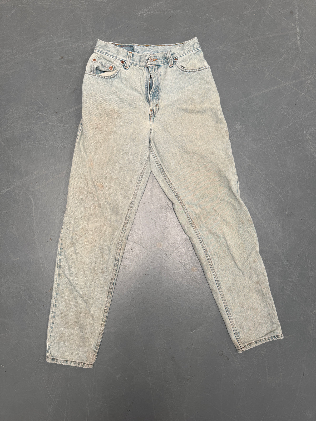 Vintage Ladies Levis High Waisted Denim 90s Made Jean - W 26 L 30 - HW257