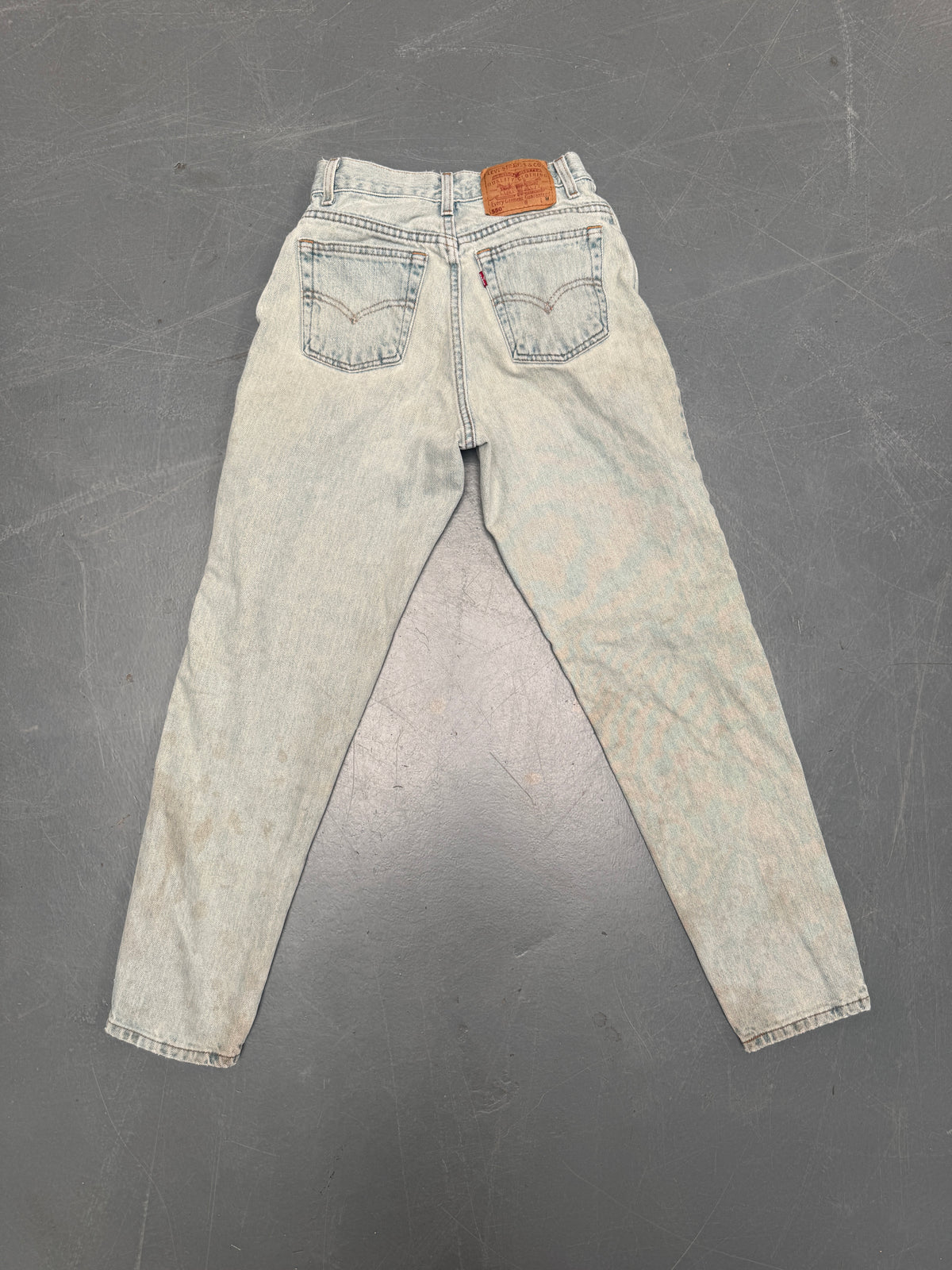 Vintage Ladies Levis High Waisted Denim 90s Made Jean - W 26 L 30 - HW257