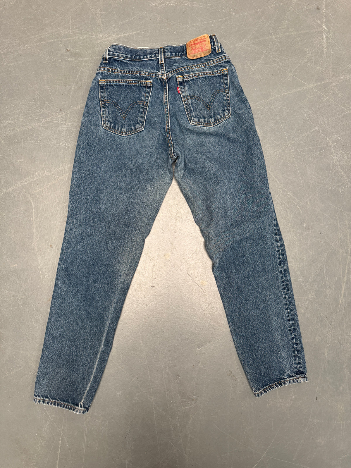 Vintage Ladies Levis High Waisted Denim 90s Made Jean - W 38 L 31 - HW258