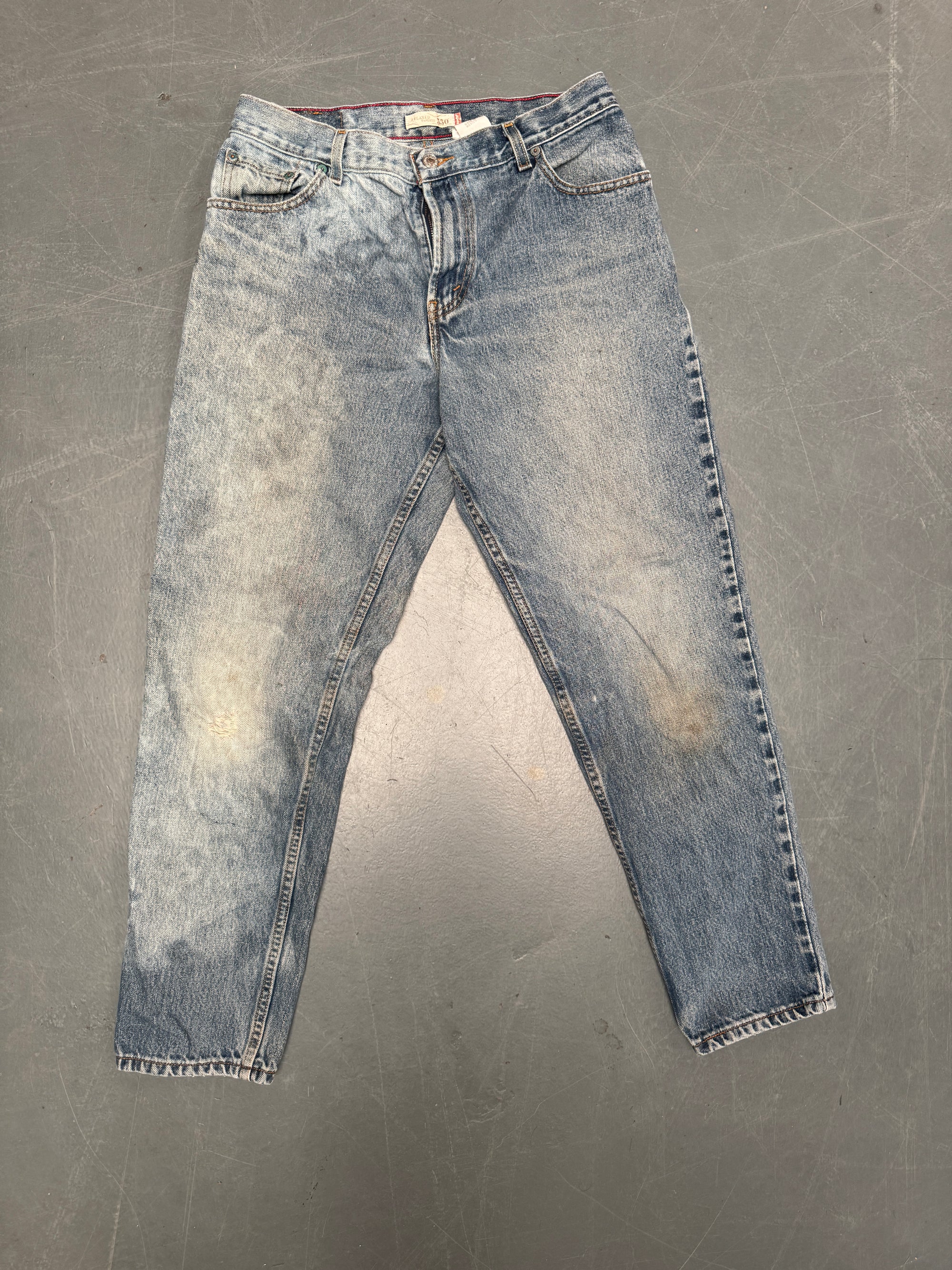 Vintage Ladies Levis High Waisted Denim 90s Made Jean - W 30 L 30 - HW259