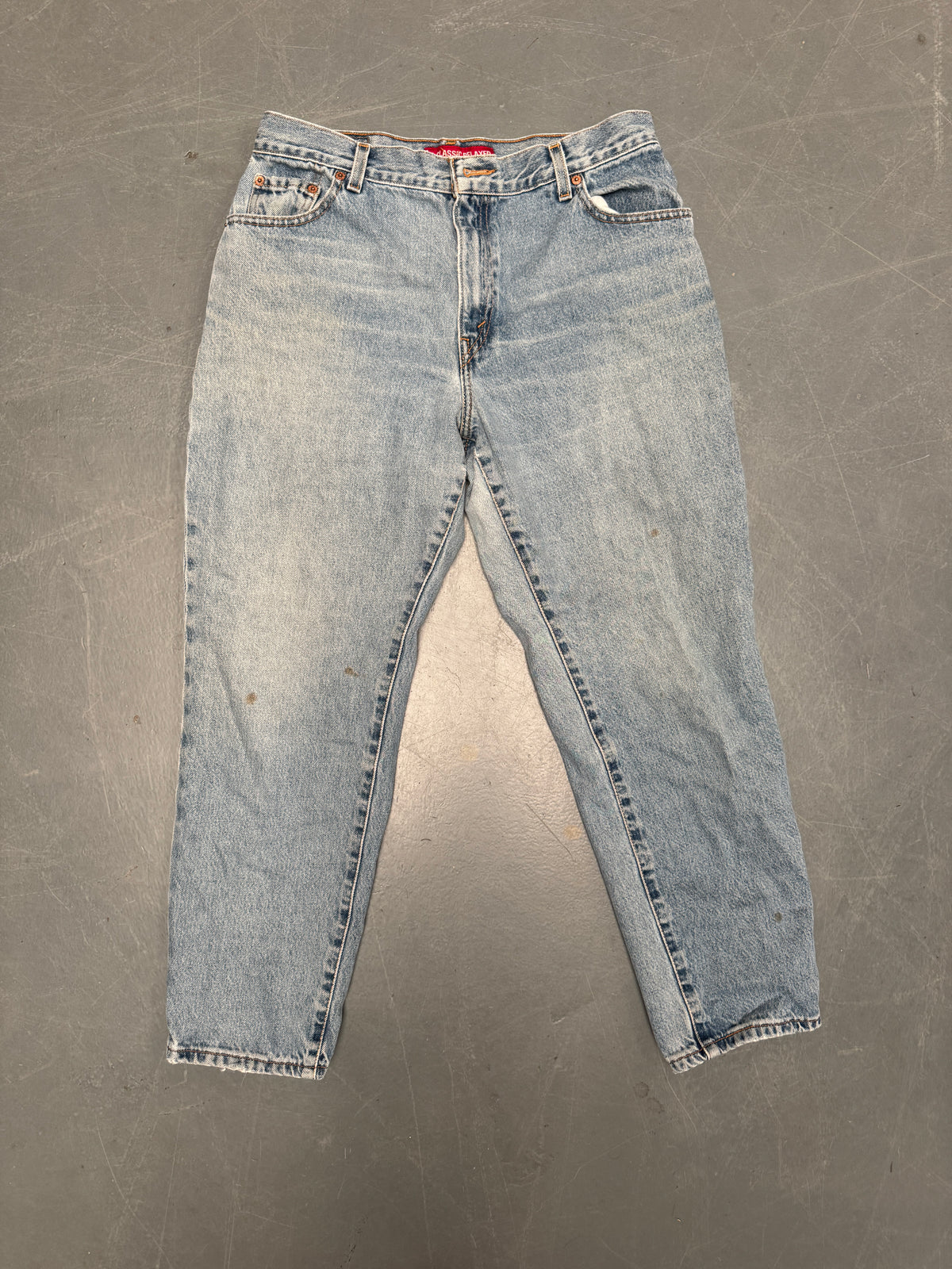 Vintage Ladies Levis High Waisted Denim 90s Made Jean - W 32 L 27 - HW262
