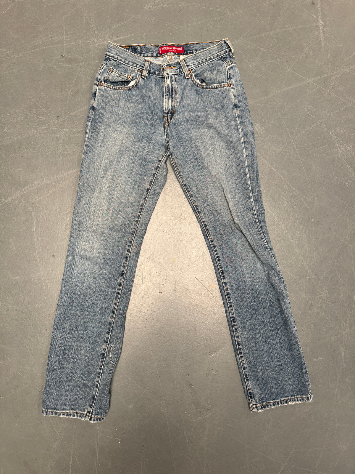Vintage Ladies Levis High Waisted Denim 90s Made Jean - W 28 L 32 - HW263
