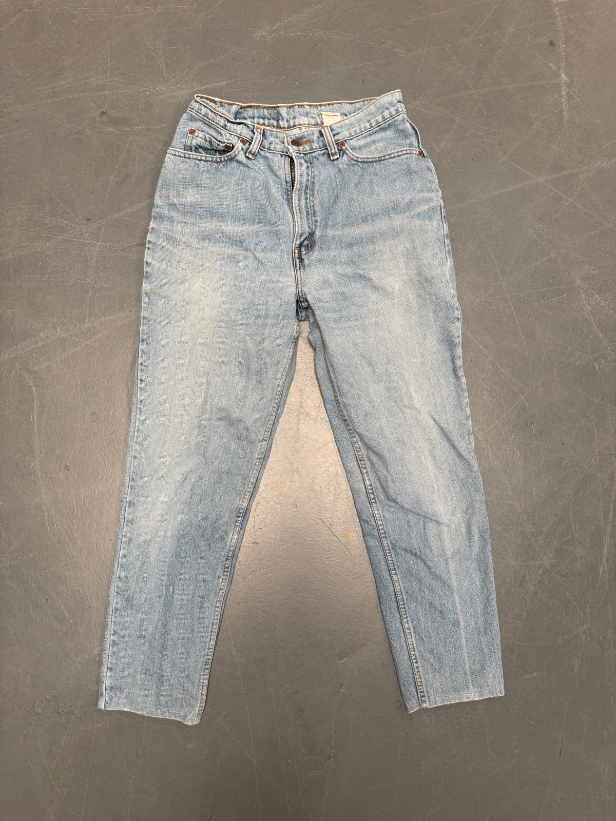 Vintage Ladies Levis High Waisted Denim 90s Made Jean - W 28 L 27 - HW265