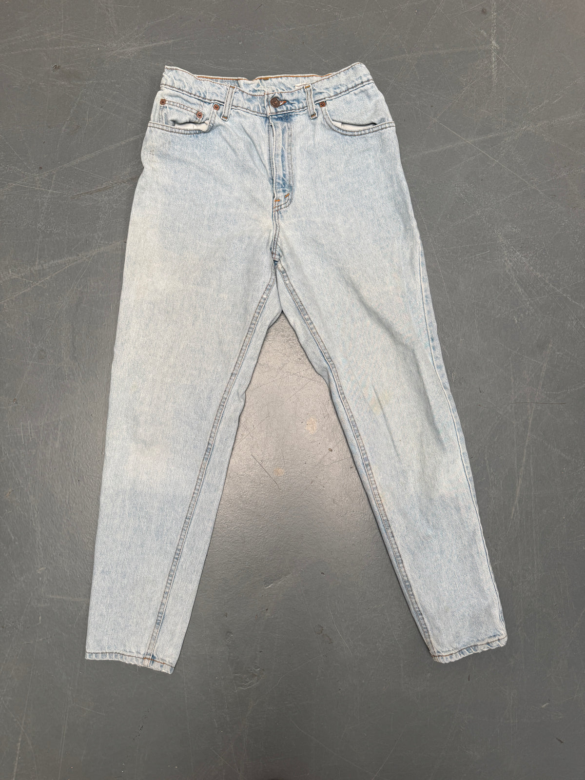 Vintage Ladies Levis High Waisted Denim 90s Made Jean - W 28 L 29 - HW267