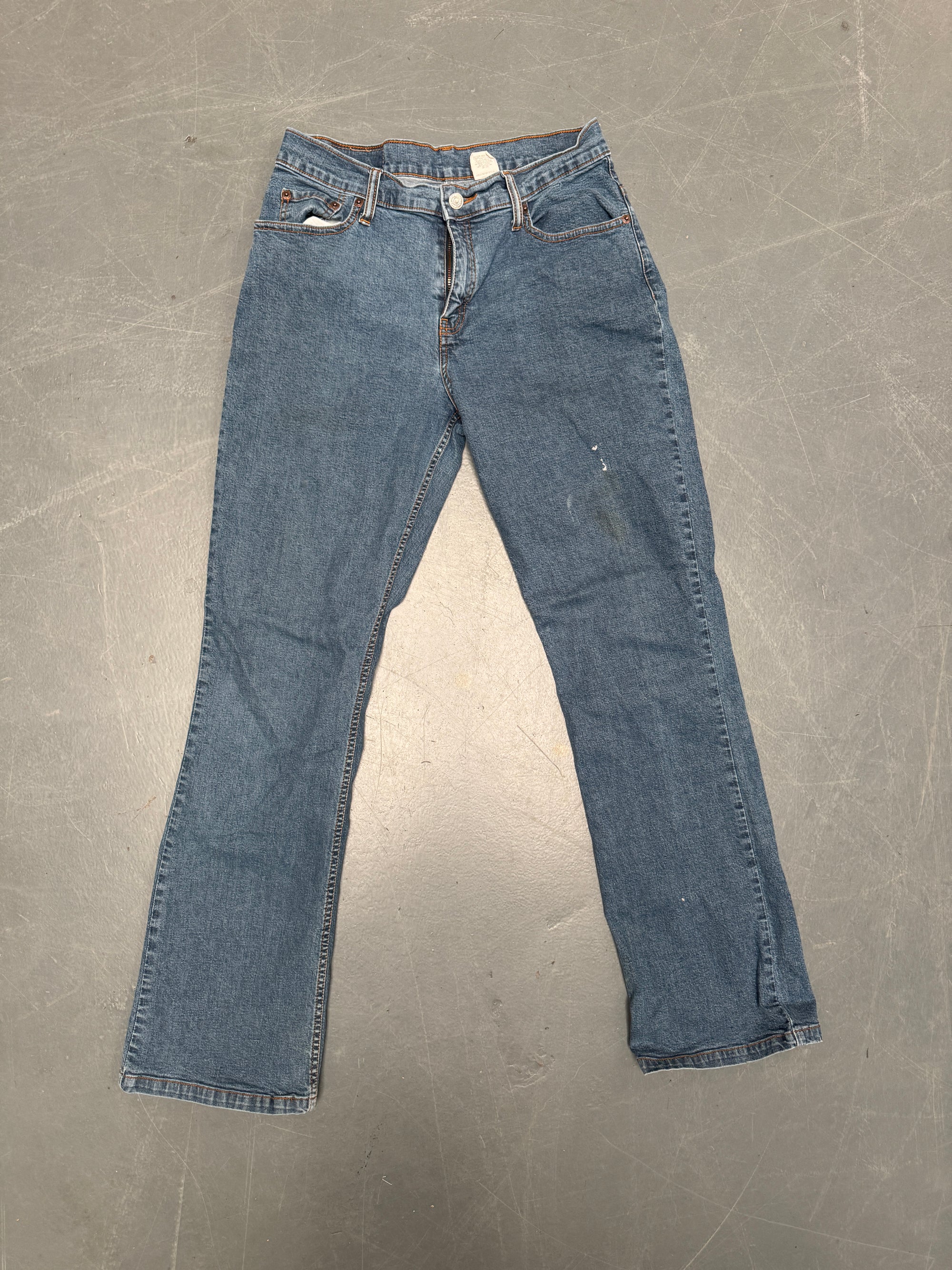 Vintage Ladies Levis High Waisted Denim 90s Made Jean - W 28 L 31 - HW270