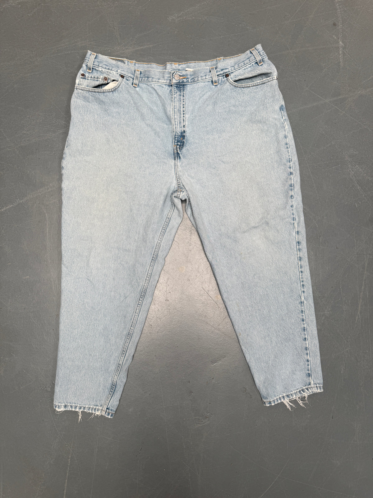 Vintage Ladies Levis High Waisted Denim 90s Made Jean - W 42 L 27 - HW272