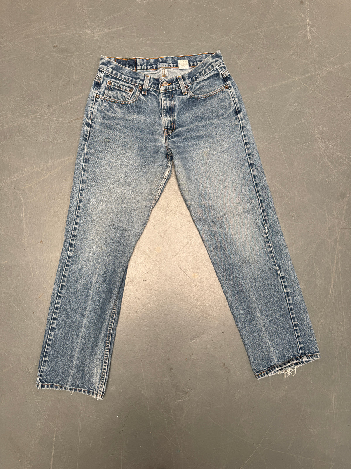 Vintage Ladies Levis High Waisted Denim 90s Made Jean - W 28 L 30 - HW276