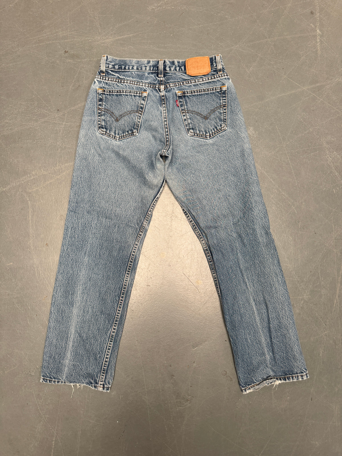 Vintage Ladies Levis High Waisted Denim 90s Made Jean - W 28 L 30 - HW276