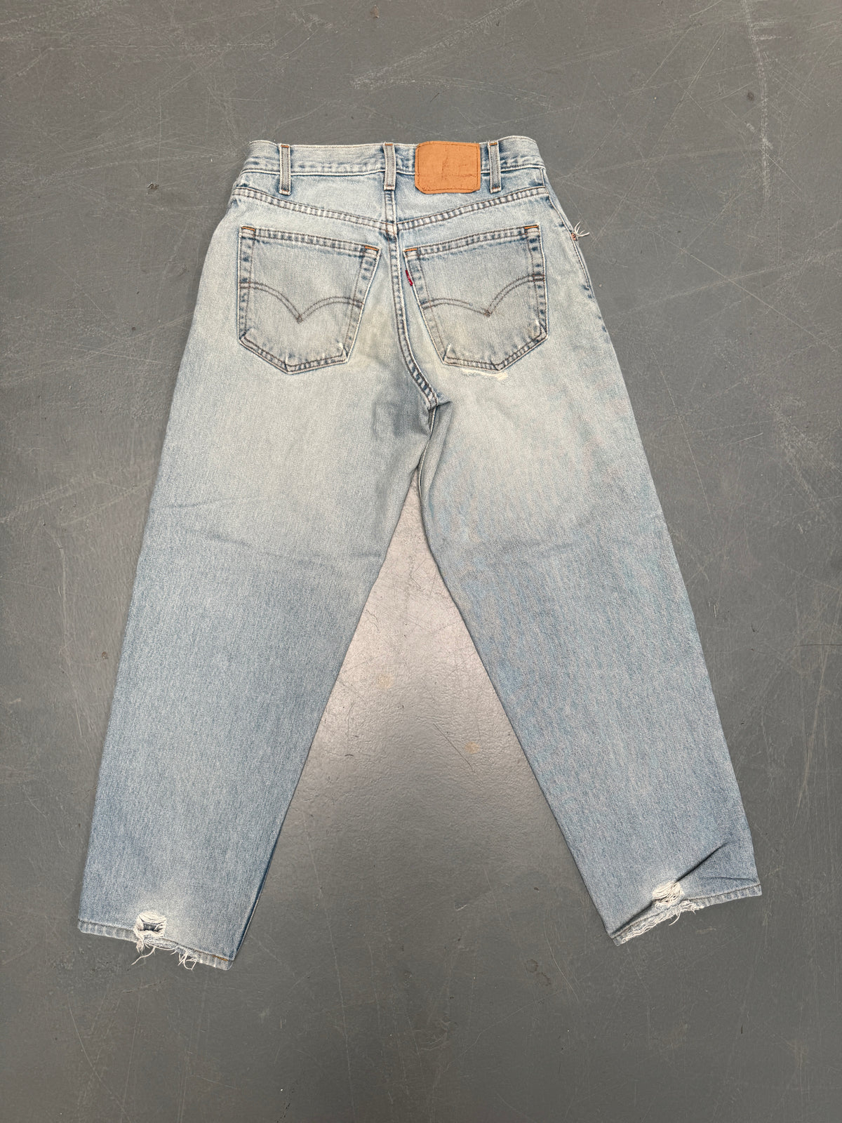Vintage Ladies Levis High Waisted Denim 90s Made Jean - W 28 L 29 - HW277