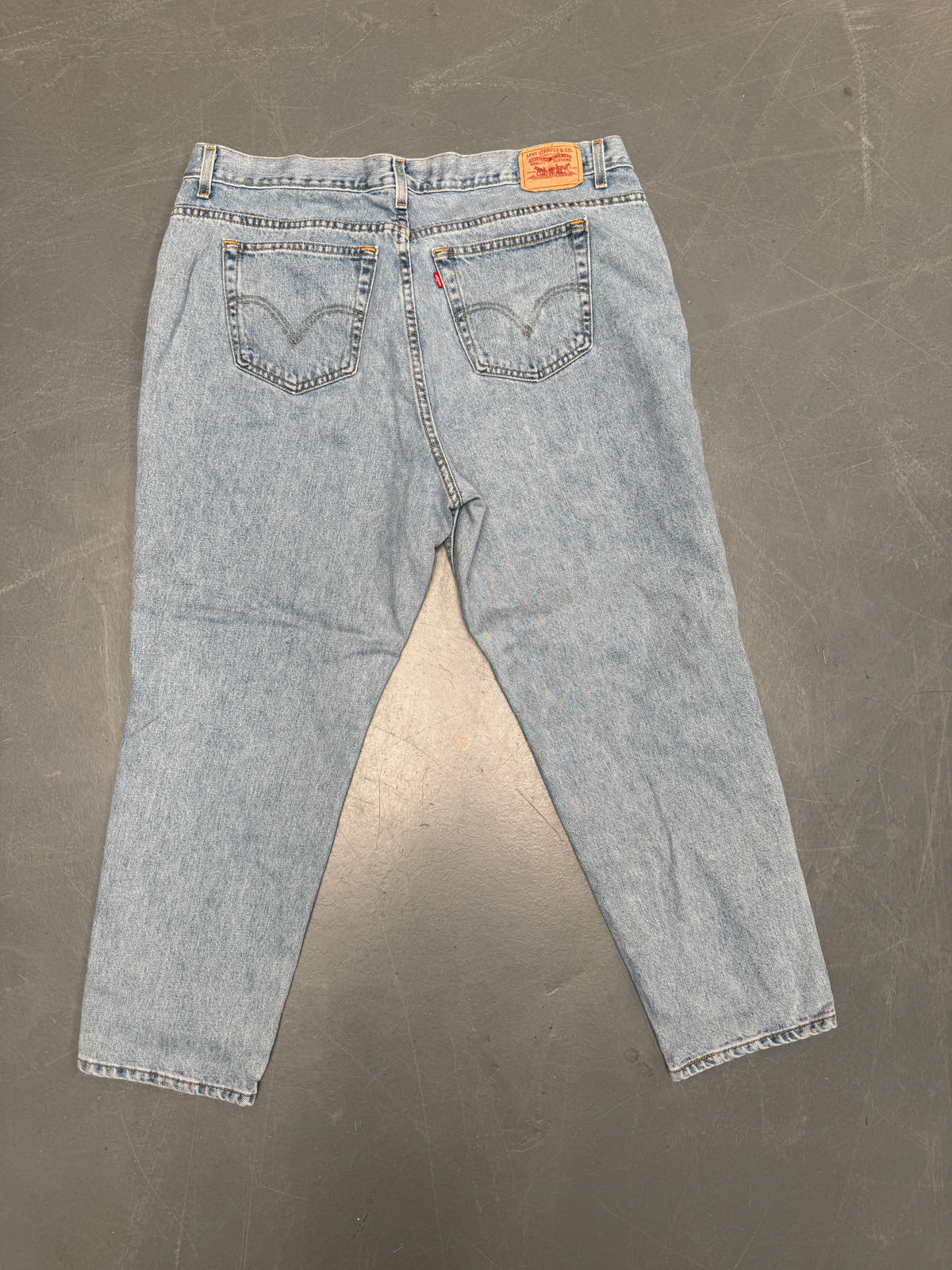Vintage Ladies Levis High Waisted Denim 90s Made Jean - W 38 L 29 - HW278